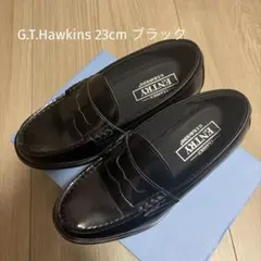 Hawkins マジ軽　ローファー　黒　23cm 美品　中高生　学校
