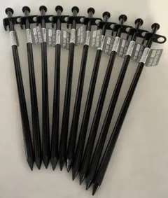 【新品・未使用】【10本セット】30cm スチールペグ　風に強く安定感抜群です！のサムネイル