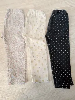 ベビー用レギンス 3点セット　ユニクロ　保育園着