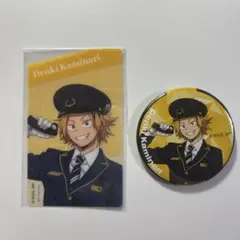 ヒロアカ　静鉄　静岡鉄道　コラボ　上鳴電気　クリアカード　缶バッジ