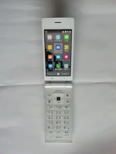 1146【中古・SIMフリー】501KC白ソフトバンク4Gガラホ【povo可】のサムネイル