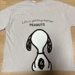最終お値下げ 新品 スヌーピー Tシャツ Lサイズ サガラ刺繍