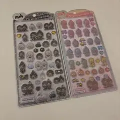 モンチッチ　うるちゅるポップシール　2枚セット　正規品