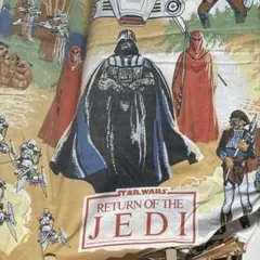 STAR WARS 80s ジェダイの帰還 ベッドシーツ ヴィンテージ【G