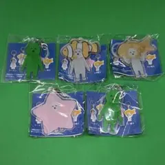 【新品未使用】モーリーファンタジー 犬記録　アクリルチャームマーカー ５個セット