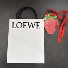 LOEWE 2026ショッパー＆限定いちごメッセージカード