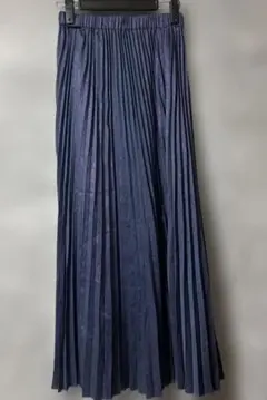 値下げ◇美品◇ジーナシス リバーシブル　ラメプリーツスカート ペチコート付