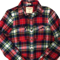 新品未使用‼️アバクロ チェックシャツ 価格交渉あり❗️