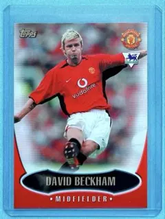 DAVID BECKHAM デビッドベッカム サッカー カード ルーキー - メルカリ