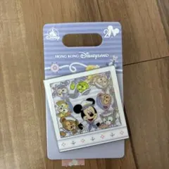 香港ディズニー新作　春日　ミッキーマウスとダッフィーフレンズ　ピンバッジ