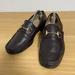 グッチ　ホースビットローファー　レザー　ブラウン　110 0009/2 41.5