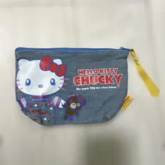 USJ ハローキティ×チャッキーコラボ ポーチ