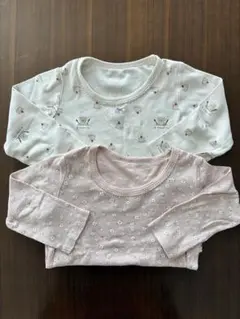 長袖肌着 110cm 2枚セット