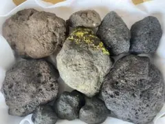 【あき様ご確認用】軽井沢産　浅間溶岩石　浅間石　溶岩石