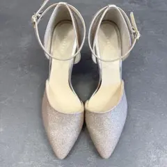ESPERANZA ゴールドパンプス　パーティー・結婚式