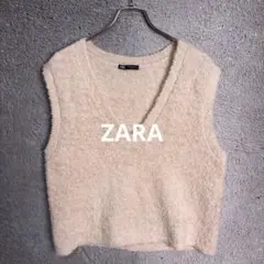 ZARA ザラ フェイクファーベスト