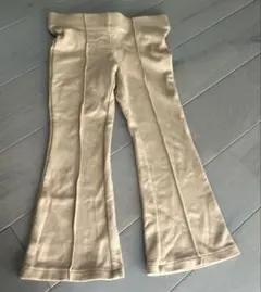 新品未使用　H&M ベージュ フレアパンツ 104cmのサムネイル