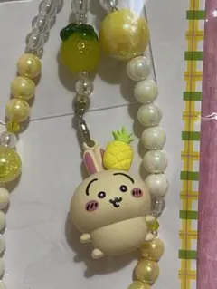 中国限定 MINISO ちいかわうさぎ フルーツストラップ