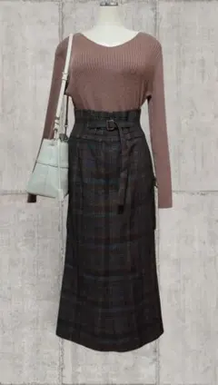 FRAY I.D タイトスカート × URBAN RESEARCH リブニット