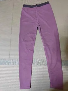 レディース 暖かい 裏起毛 レギンス 防寒インナー スパッツ ブラック XL