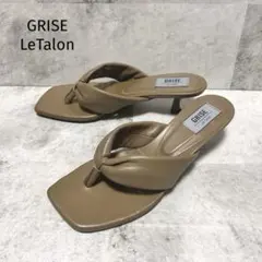 ★未使用★GRISE LeTalon トングサンダル スクエアトゥLサイズのサムネイル