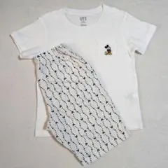 UNIQLO　UTミッキーマウス Tシャツとハーフパンツ セット 110
