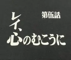 美品 新世紀エヴァンゲリオン 第五話 レイ、心のむこうに ブラック L