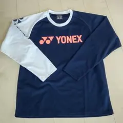 ★美品★YONEX　ロンT　長袖　ユニS ウォームアップ