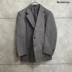 【Burberrys】 バーバリー ジャケット グレー ウール O1284