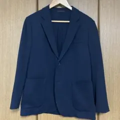 UNIQLO テーラードジャケット ネイビーのサムネイル