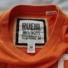 RUEHL No.925 Tシャツ オレンジ メンズM　古着のサムネイル