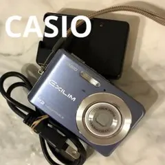 CASIO EXILIM EX-Z77 コンパクトデジタルカメラ ブルーカシオ