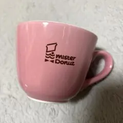 ミスド　ミスタードーナツ　マグカップ　コップ　ピンク　食器　グッズ