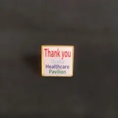 ヘルスケアパビリオン Thank you フィナーレ 閉幕 ありがとう ピンズ