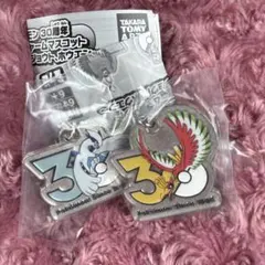 ポケモン 30周年 チャームマスコット ルギア ホウオウ