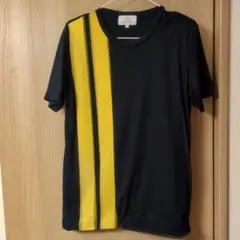 Calvin Klein ネイビー/イエロー Tシャツ M