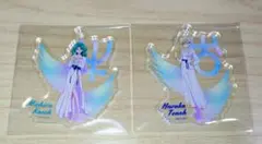 セーラームーンカフェ　アクリルキーホルダー(はるか＆みちる) 2点