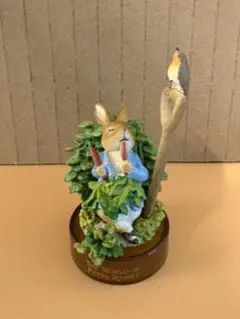 ピーターラビットシリーズ　フィギュア 3体セット　ペットボトルキャップカバー
