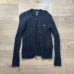 Polo Ralph Lauren 黒 ラメ入りカーディガン