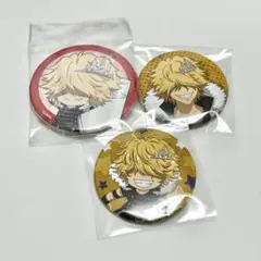 家庭教師ヒットマンREBORN　ベルフェゴール　缶バッジ3点