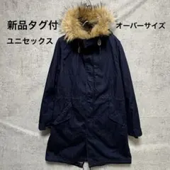 新品タグ付 RAGEBLUE 6wayモッズコート ネイビーL ユニセックス