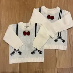 futafuta 兄弟　お揃いセーター