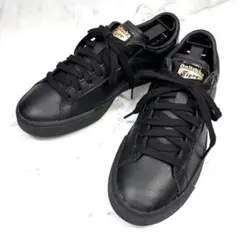 【極美品】オニツカタイガー ローンシップ 3.0 レザー ブラック 23.5