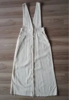 【新品未使用】LAGUNAMOON フロントボタンジャンパースカート