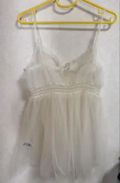 チュールキャミソール