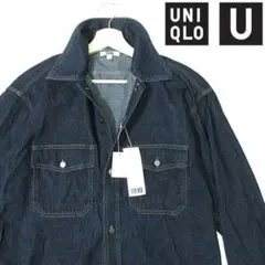 新品未使用■ユニクロU　クリストフ・ルメール　デニム　オーバーサイズシャツ　L