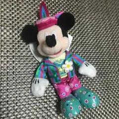 ディズニー  ミッキー  ぬいぐるみバッジ