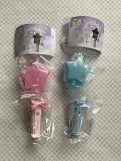アイドルペンライト　プリンセススター　ピンク　　ブルー