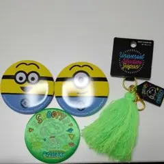 ユニバーサル・スタジオ・ジャパン　かんバッチとキーチェーン