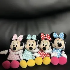 ミニーマウス ぬいぐるみ 4体セット